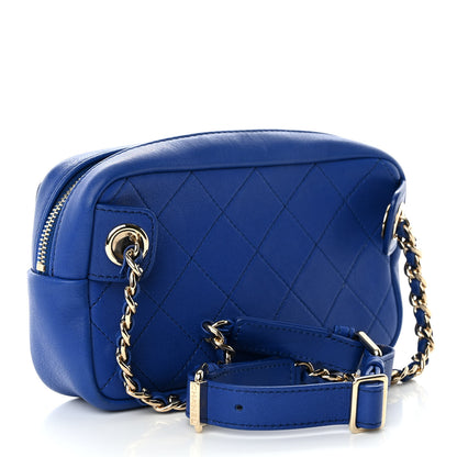 Chanel Calfskin Casual Trip Waist Bag Blue 3 of 9
