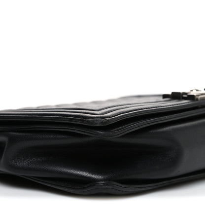 Chanel Lambskin Quilted Large Boy Flap Black 9 of 10