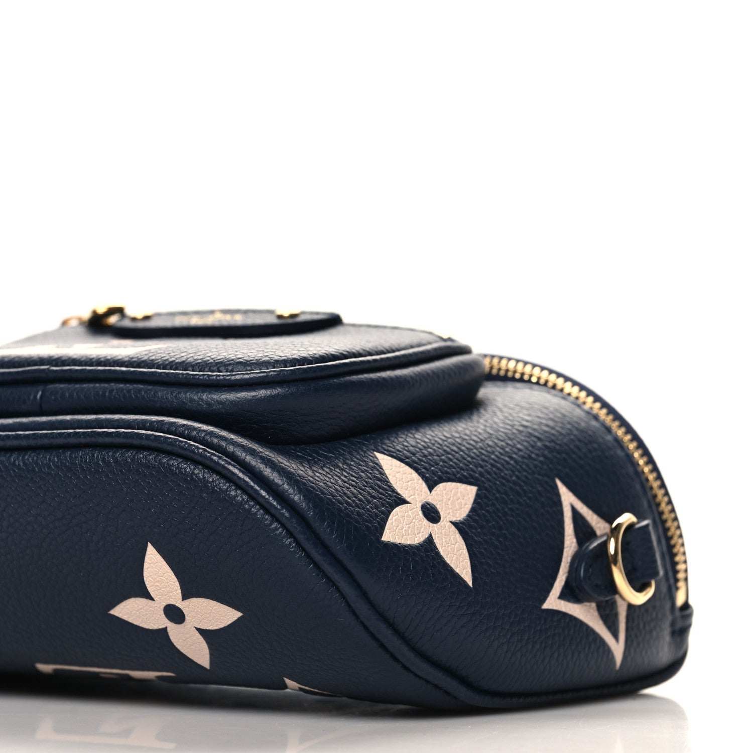 Louis Vuitton Empreinte Monogram Giant Mini By The Pool Bumbag Navy Creme 9 of 10