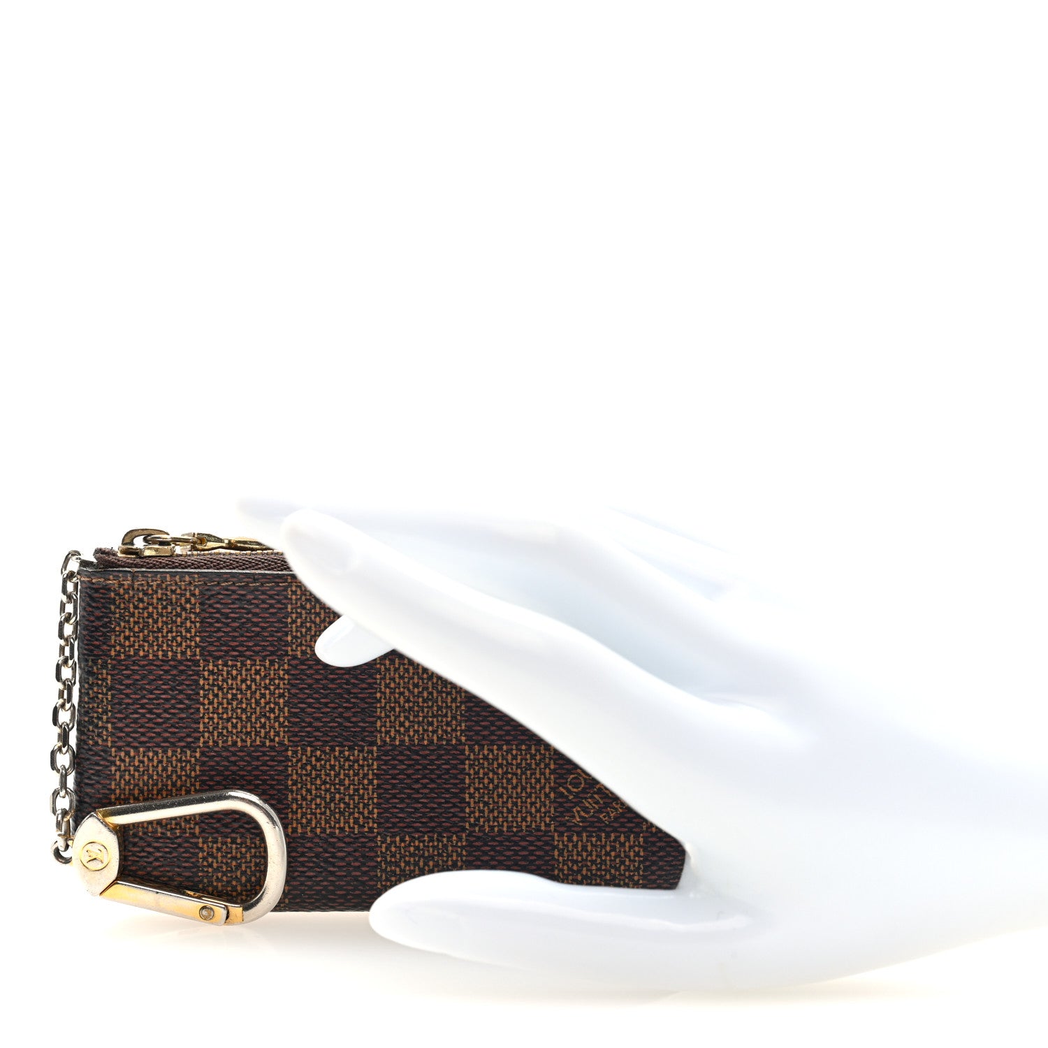 Louis Vuitton Damier Ebene Key Pouch 2 of 6