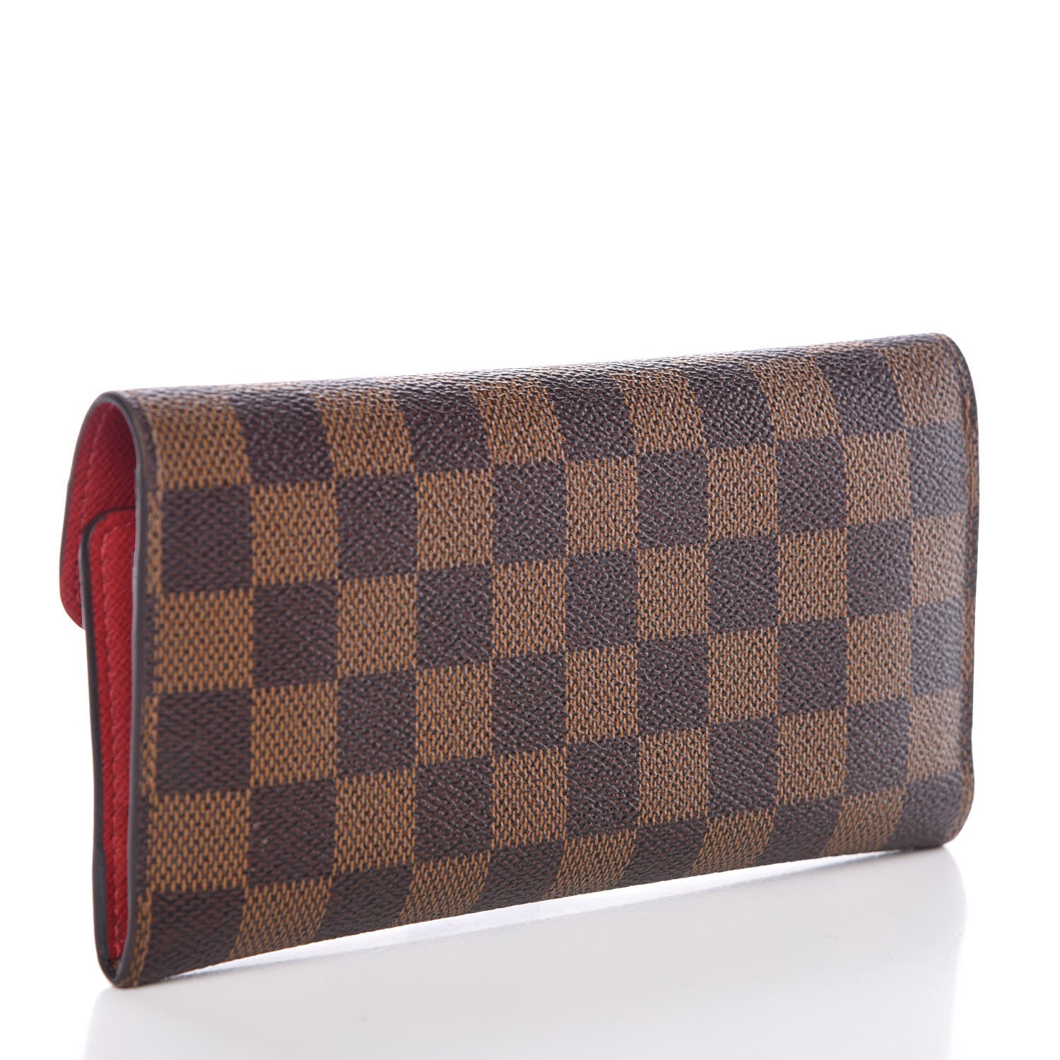 Louis Vuitton Damier Ebene Josephine Wallet Red 3 of 10