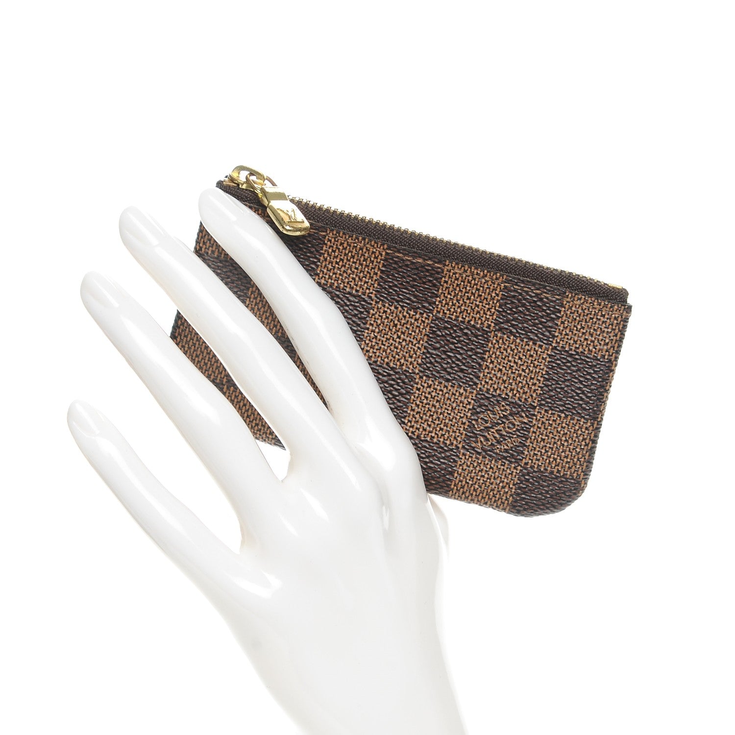 Louis Vuitton Damier Ebene Key Pouch 2 of 7