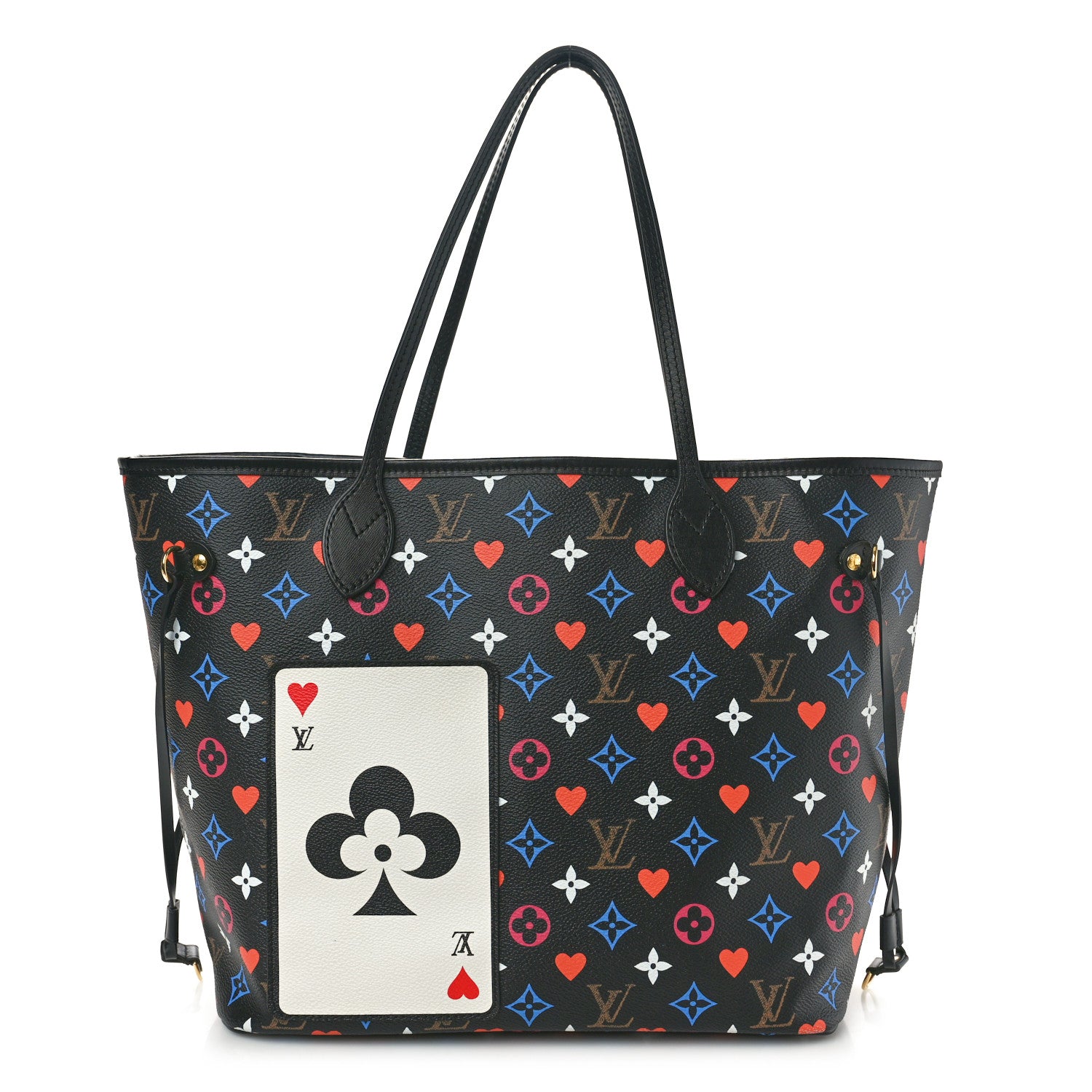 Louis Vuitton Game On Neverfull MM Black 1 of 9
