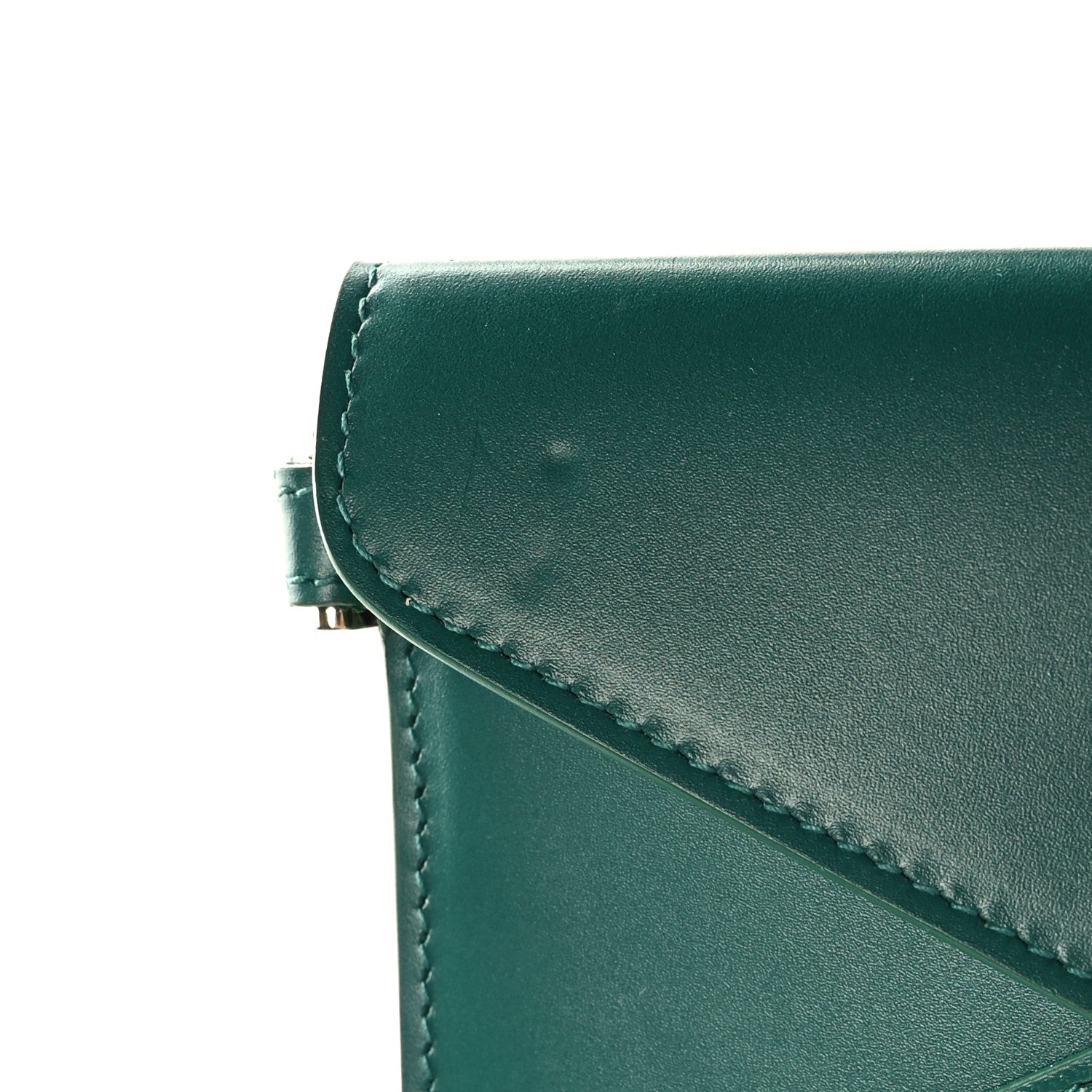 Bulgari Calfskin Serpenti Forever Wristlet Wallet Emerald Green 7 of 8