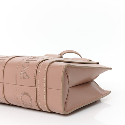 Chloe Calfskin Small Woody Tote Anemone Pink 11 of 11