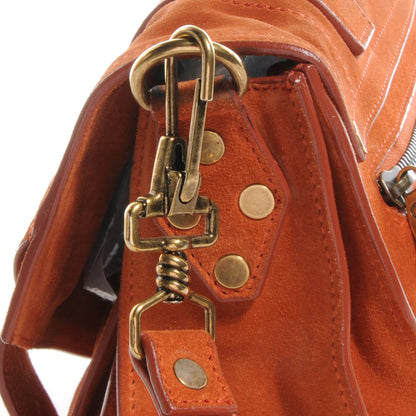 Proenza Schouler Suede PS1 Medium Satchel Red Clay 11 of 11
