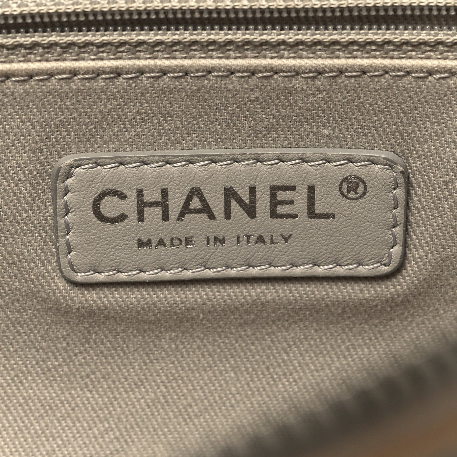 Chanel Caviar Quilted Jumbo Easy Flap Dark White White 6 of 12