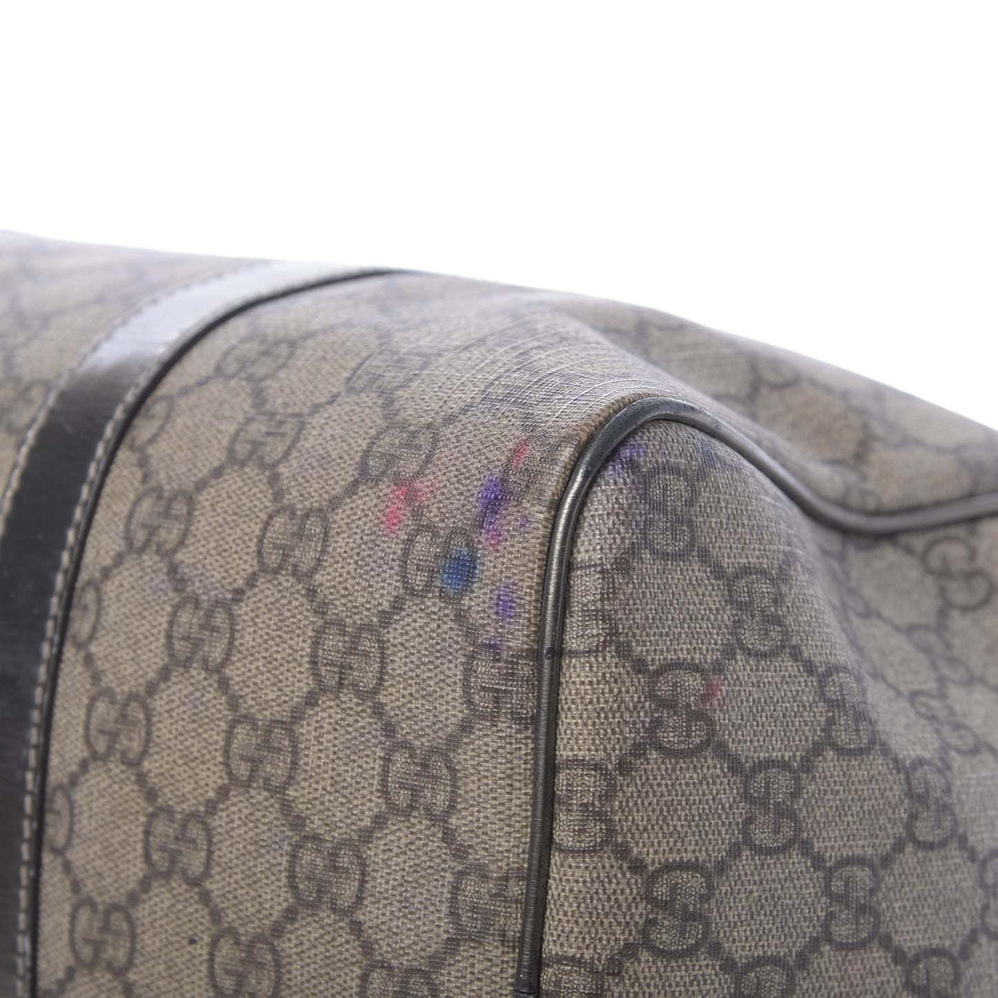 GG Plus Monogram Medium Joy Boston Pewter