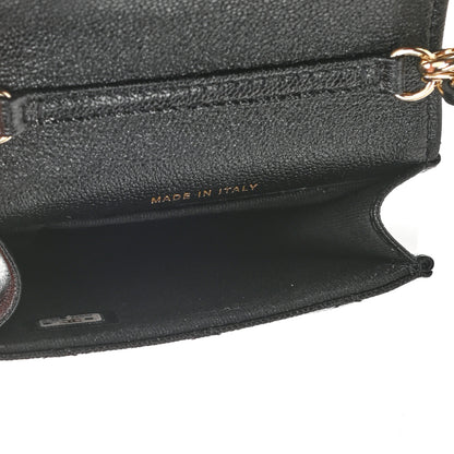 Chanel Caviar Quilted CC Airpods Pro and Phone Case With Chain Black 4 of 9