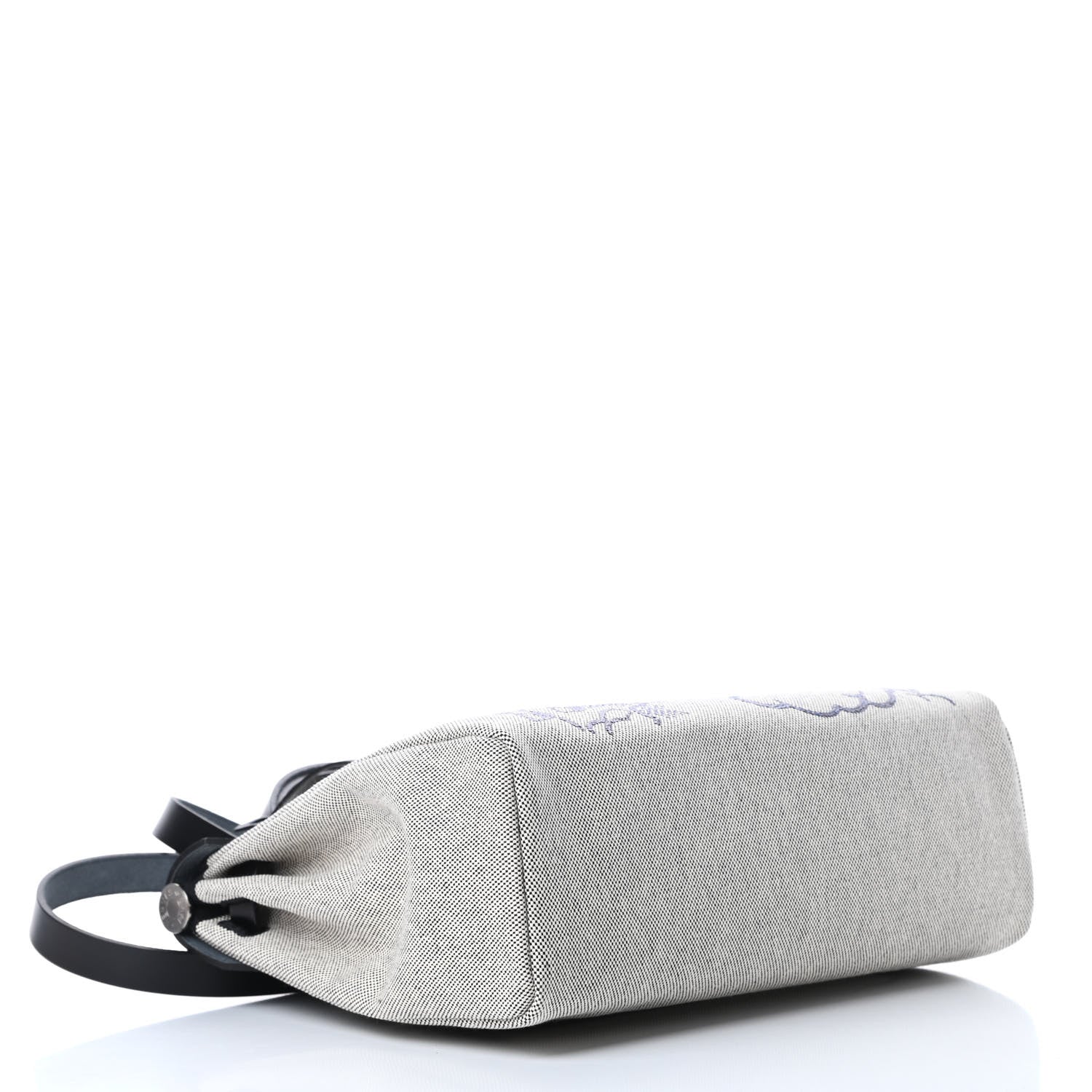 Hermes Vache Hunter Toile Pegase Pop Herbag Zip Retourne 31 PM Bleu Indigo 5 of 12