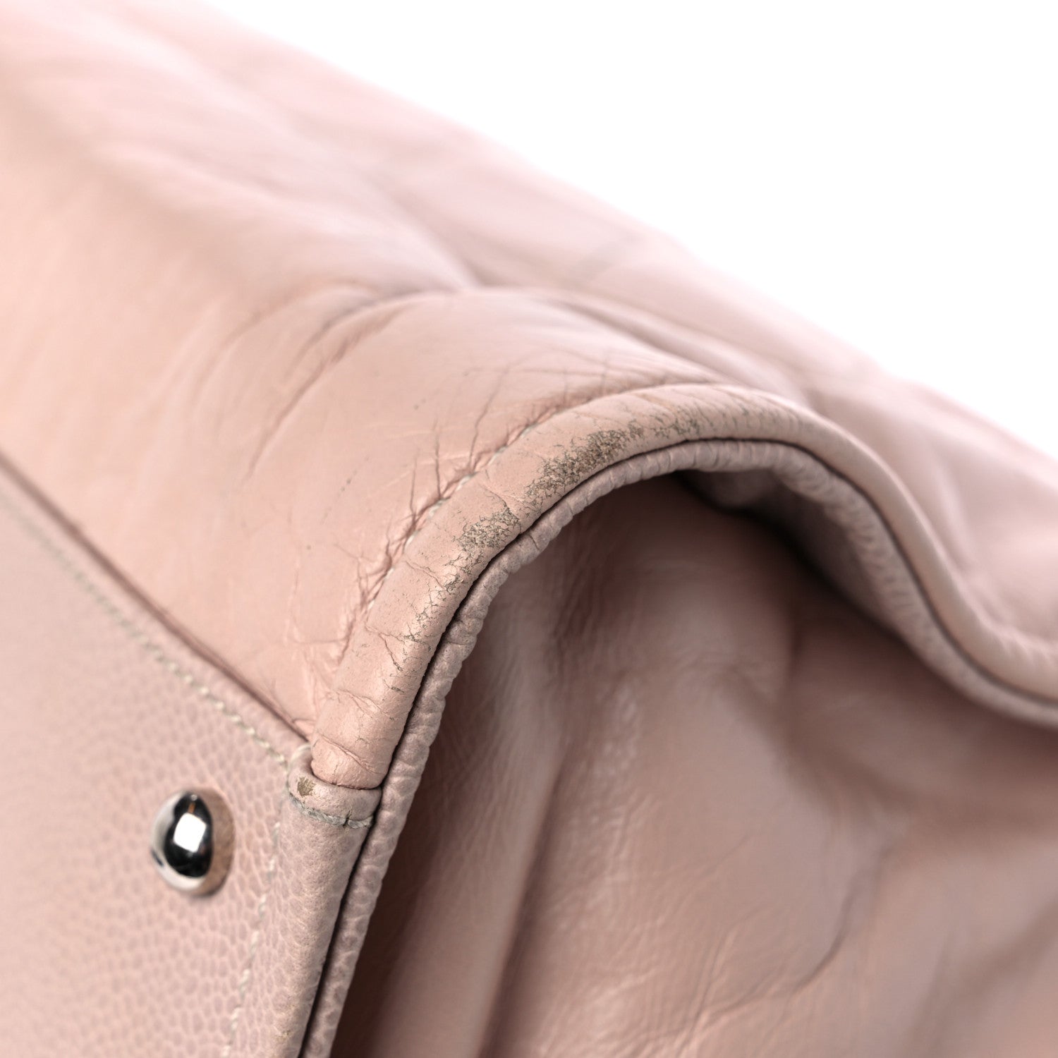 Chanel Glazed Calfskin Large Deauville Tote Light Pink 16 of 16