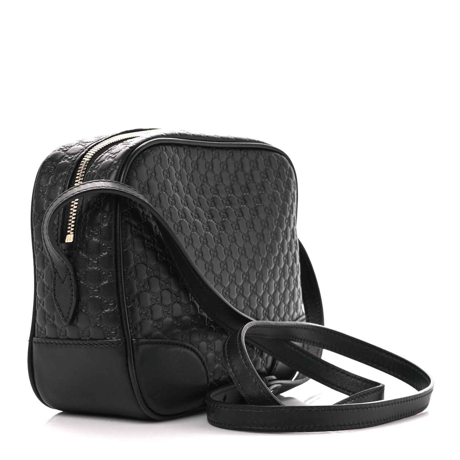 Gucci Microguccissima Mini Bree Messenger Bag Black 3 of 11