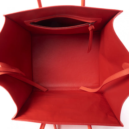 Celine Grained Calfskin Medium Phantom Luggage Coral 6 of 9