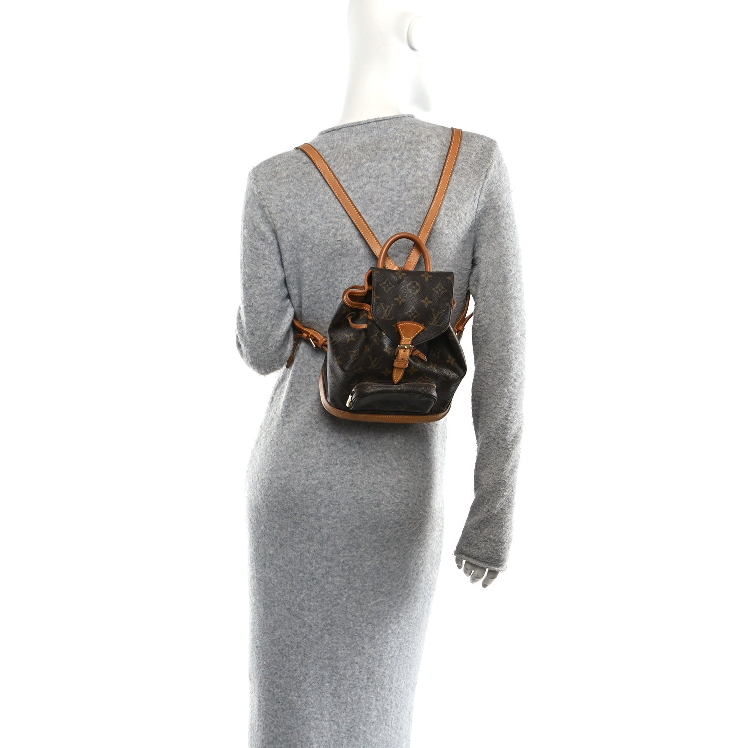 Louis Vuitton 1996 Monogram Montsouris mm Backpack