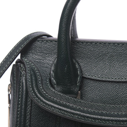 Alexander McQueen Grain Calfskin Mini Heroine Military Green 10 of 13
