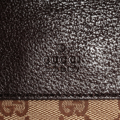 Gucci GG Monogram Double Pocket Belt Bag Dark Brown 6 of 9