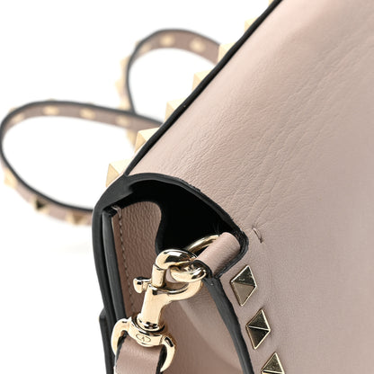 Valentino Garavani Vitello Rockstud Side Slip Crossbody Poudre 17 of 17