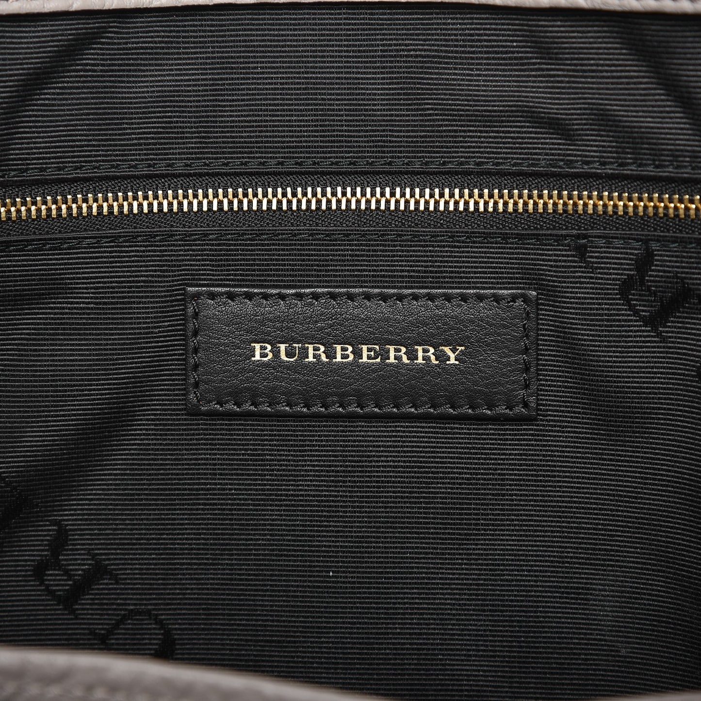 Heritage Grain Check Embossed Medium Dewsbury Tote Pale Grey