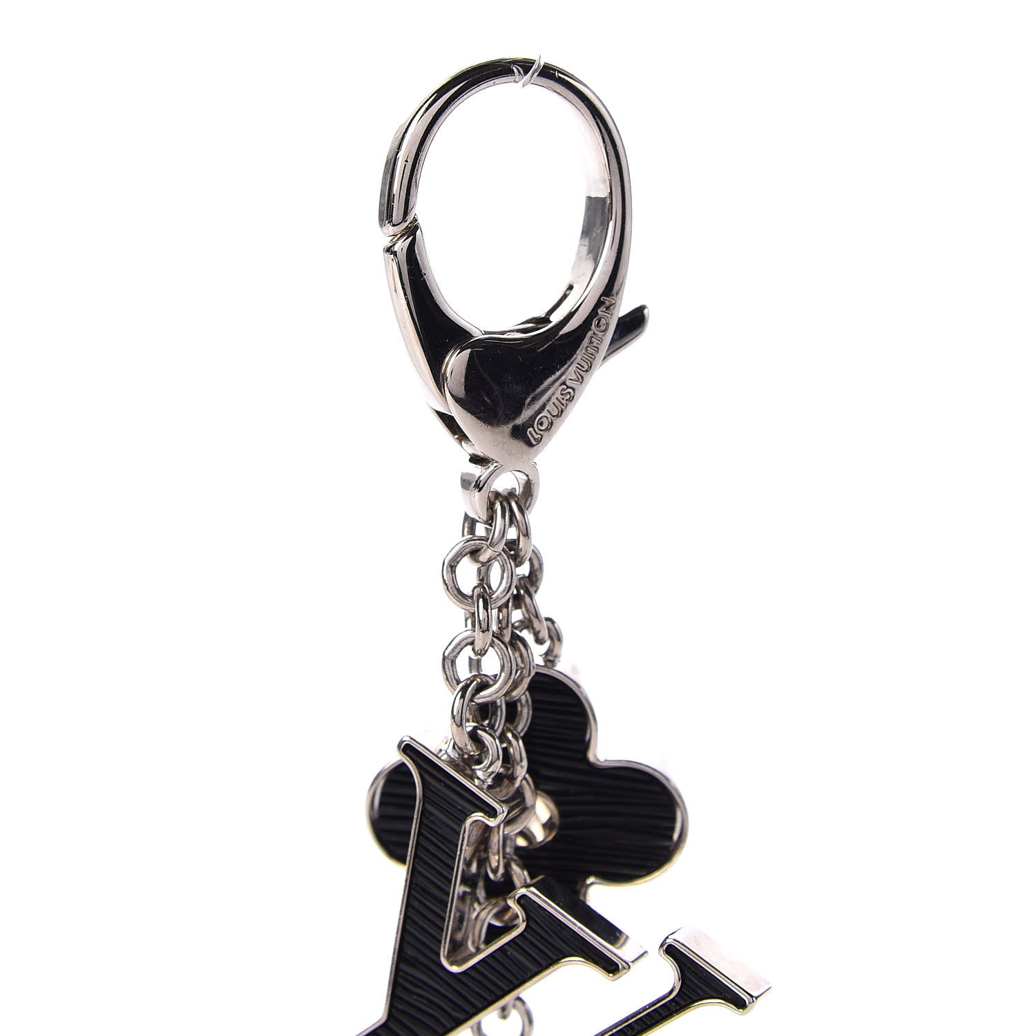 Louis Vuitton Electric Epi Fleur d'Epi Bag Charm Black 3 of 3