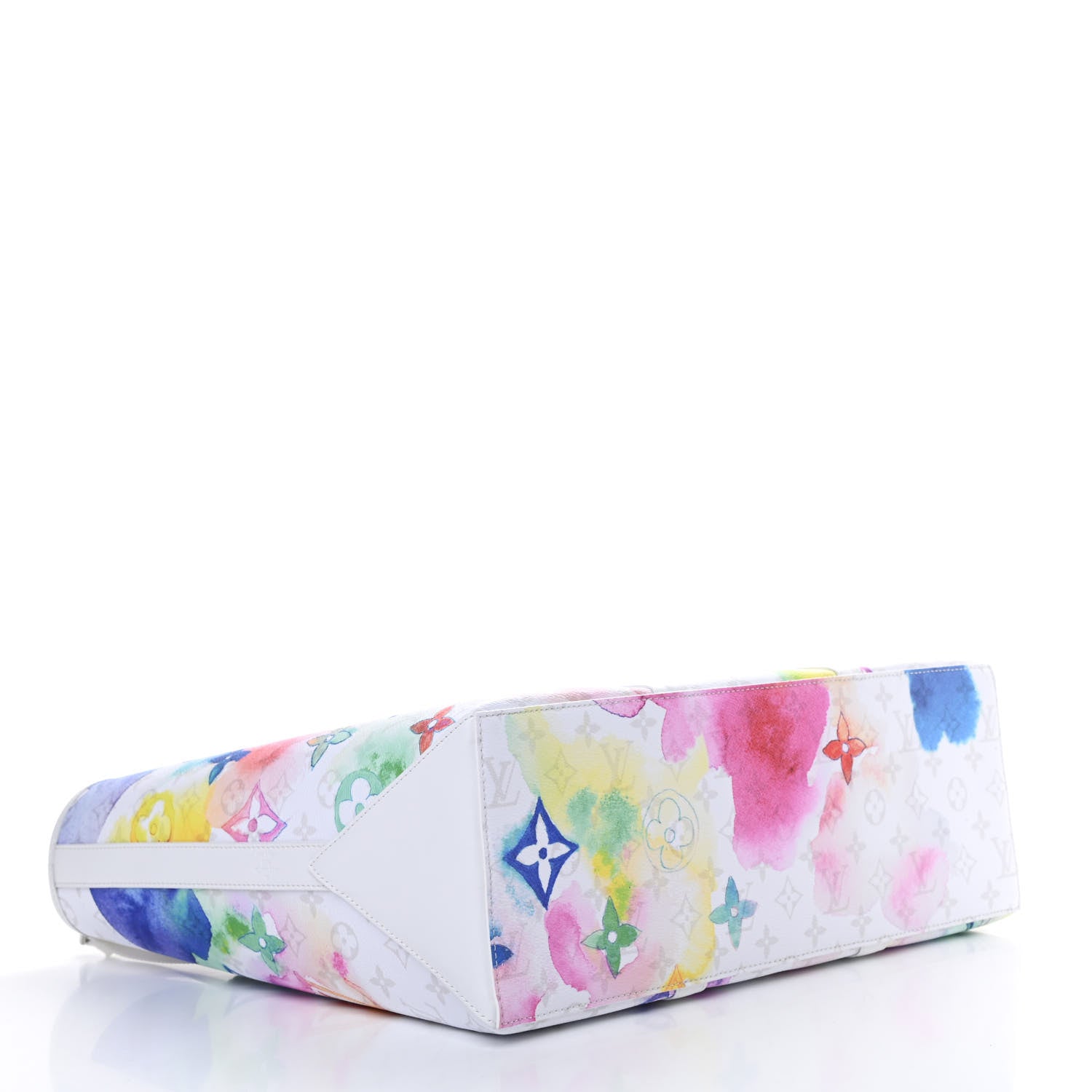 Louis Vuitton Monogram Watercolor New Tote GM Multicolor 4 of 10