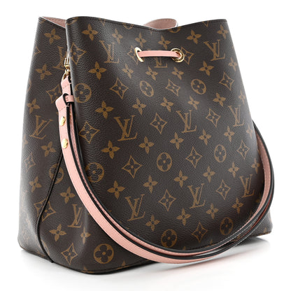 Louis Vuitton Monogram Neonoe MM Rose Poudre 3 of 14