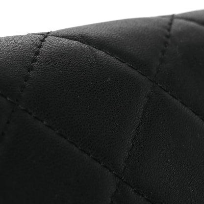 Chanel Lambskin Quilted CC Beauty Clutch Black 14 of 15