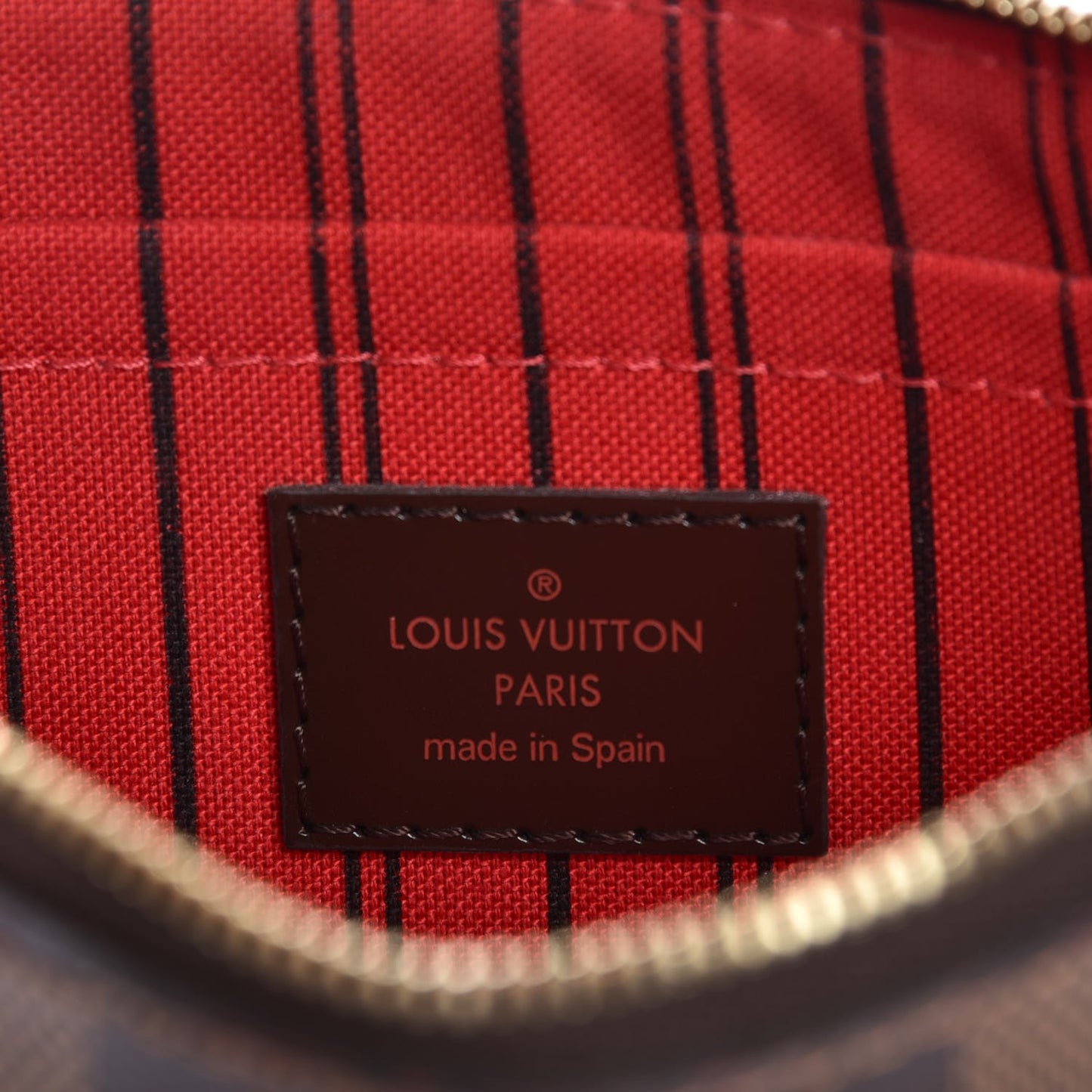 Damier Ebene Neverfull MM GM Pochette