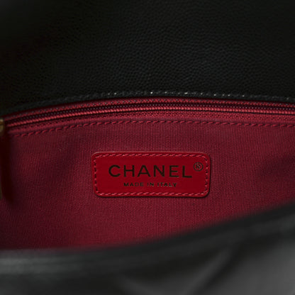 Chanel Caviar Quilted Small Twist Your Buttons Flap Black 6 of 11