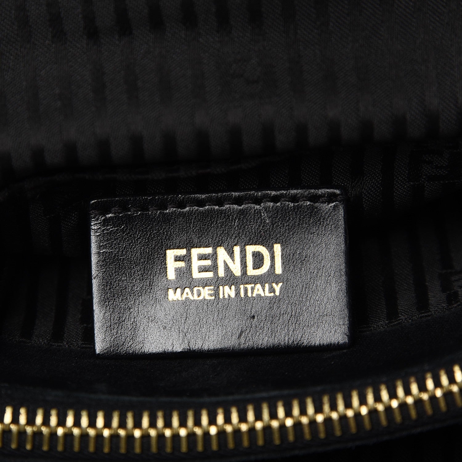 Fendi Vitello Elite Regular 2Jours Tote Black 7 of 9