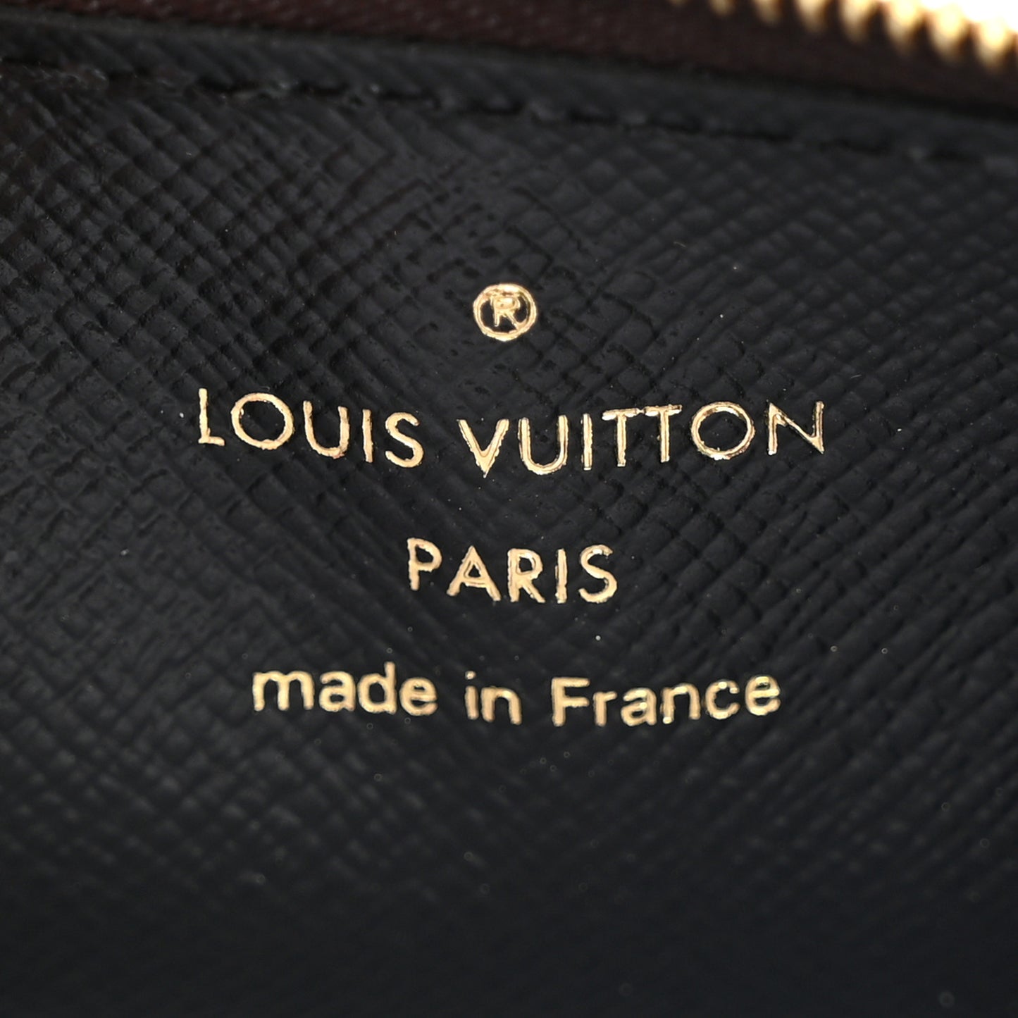 Monogram Recto Verso Card Holder Black