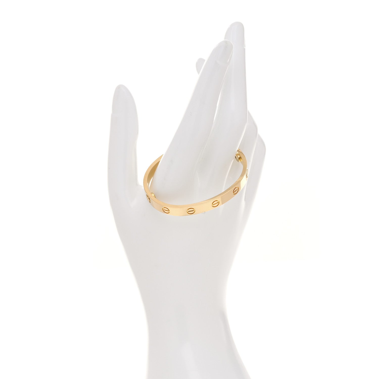 Cartier 18K Yellow Gold LOVE Bracelet 15 2 of 9