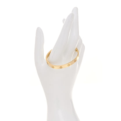 Cartier 18K Yellow Gold LOVE Bracelet 15 2 of 9