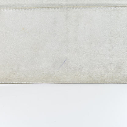 Chanel Lambskin Camellia Embossed Yen Wallet Black 8 of 19