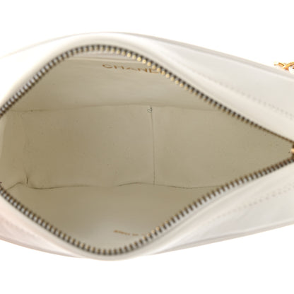 Chanel Lambskin CC Tassel Camera Case White 5 of 16