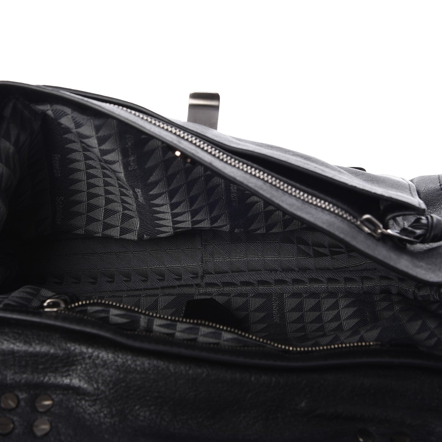 Lambskin Medium PS1 Satchel Black