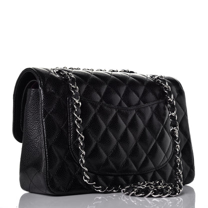 Chanel Caviar Quilted Small Double Flap Black 2 of 8
