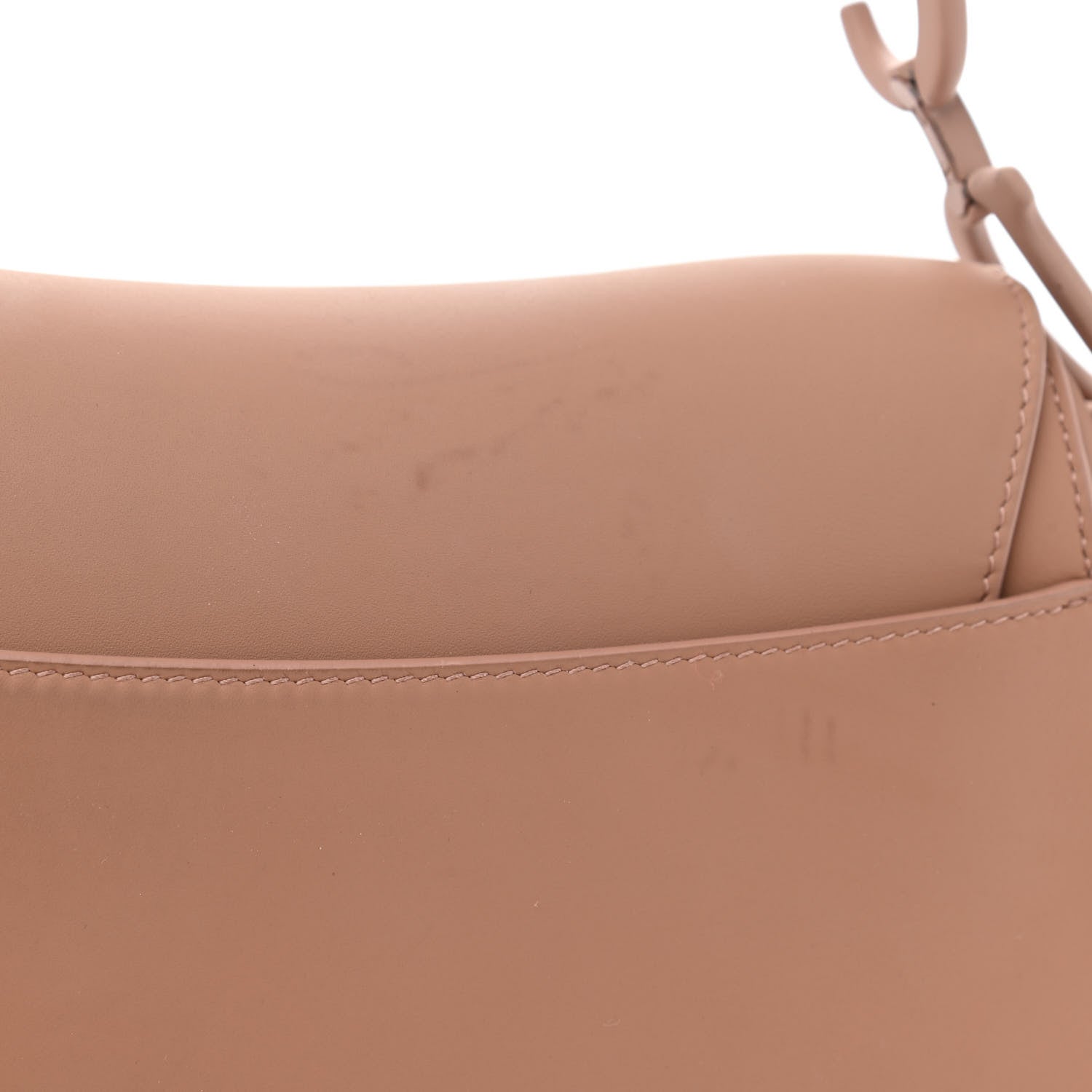 Christian Dior Ultra Matte Calfskin Saddle Bag Blush 11 of 12