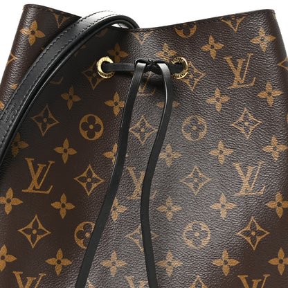 Louis Vuitton Monogram Neonoe MM Black 8 of 12