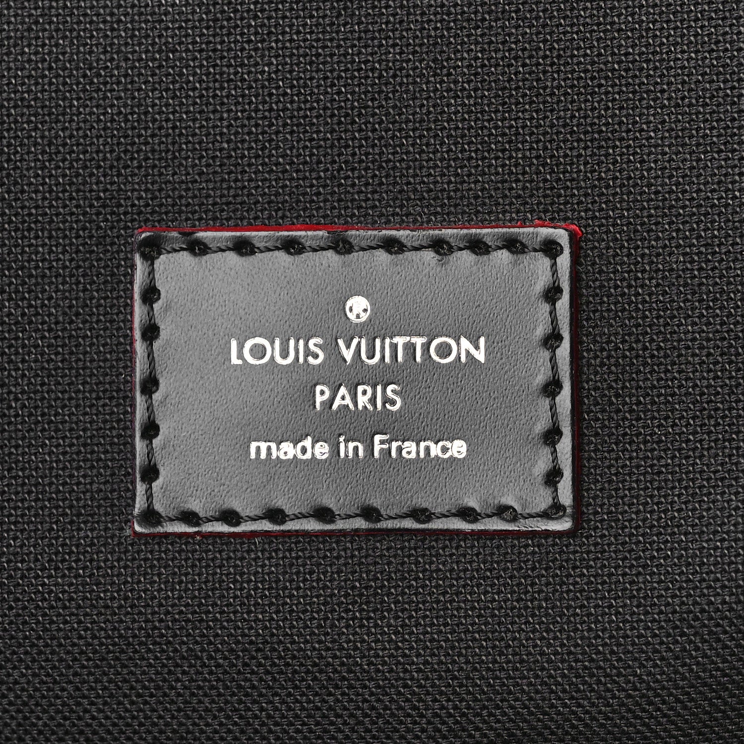 Louis Vuitton Damier Graphite Christopher PM Red 5 of 8