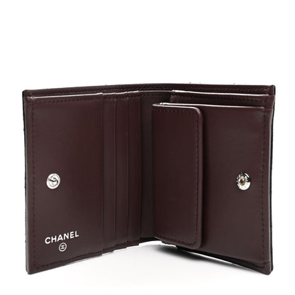 Chanel Caviar Quilted Compact Bifold Wallet Black 5 of 9