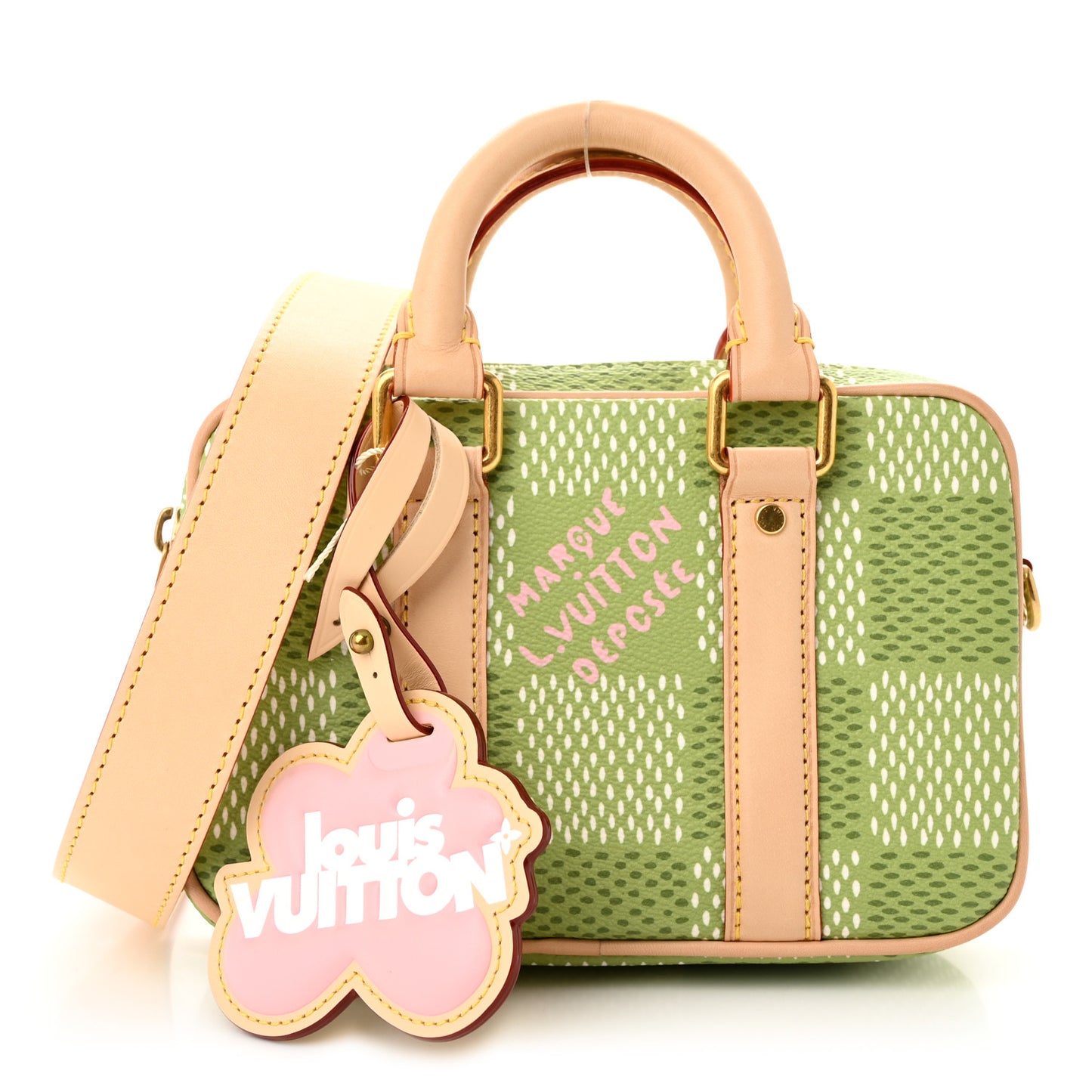 Damier Golf Nano Porte Documents Voyage Green