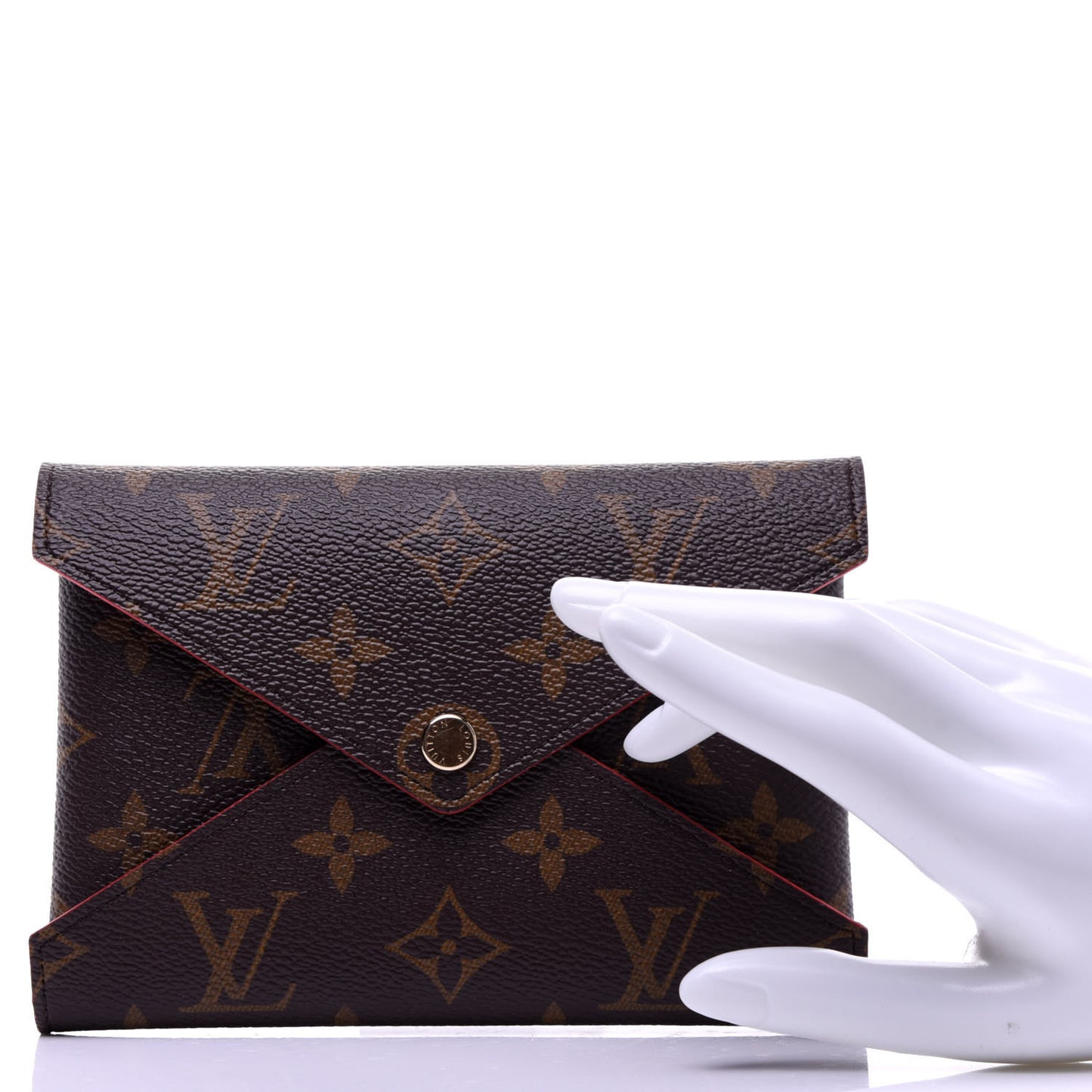 Monogram Medium Kirigami Pochette Insert Coquelicot