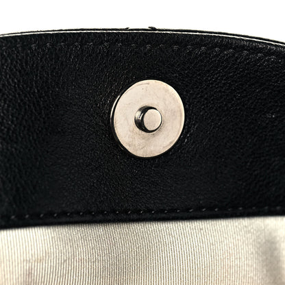 Chanel Washed Lambskin Chain Around Hobo Black 12 of 13