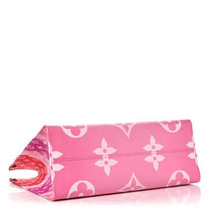 Louis Vuitton Monogram Escale Onthego GM Rouge 4 of 9