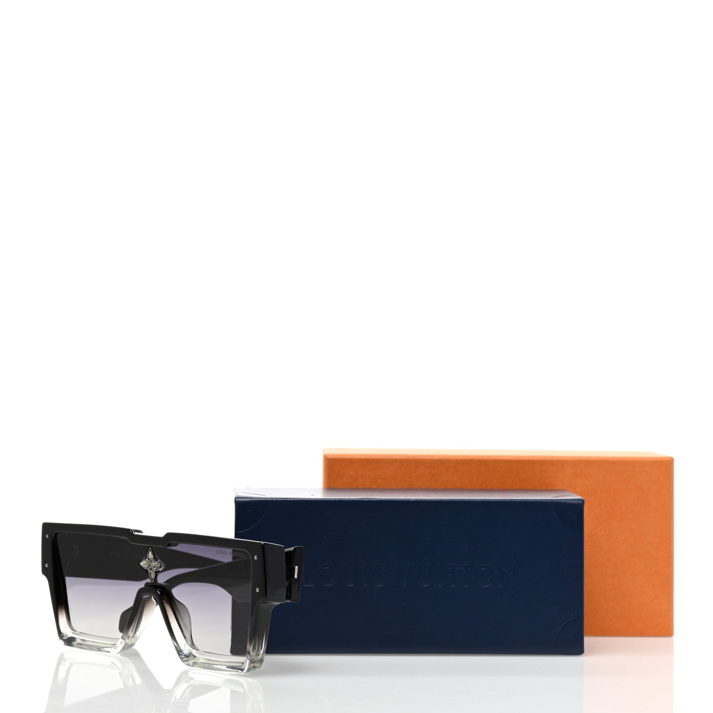 Acetate Swarovski Crystal Cyclone Sunglasses Z1736W Black
