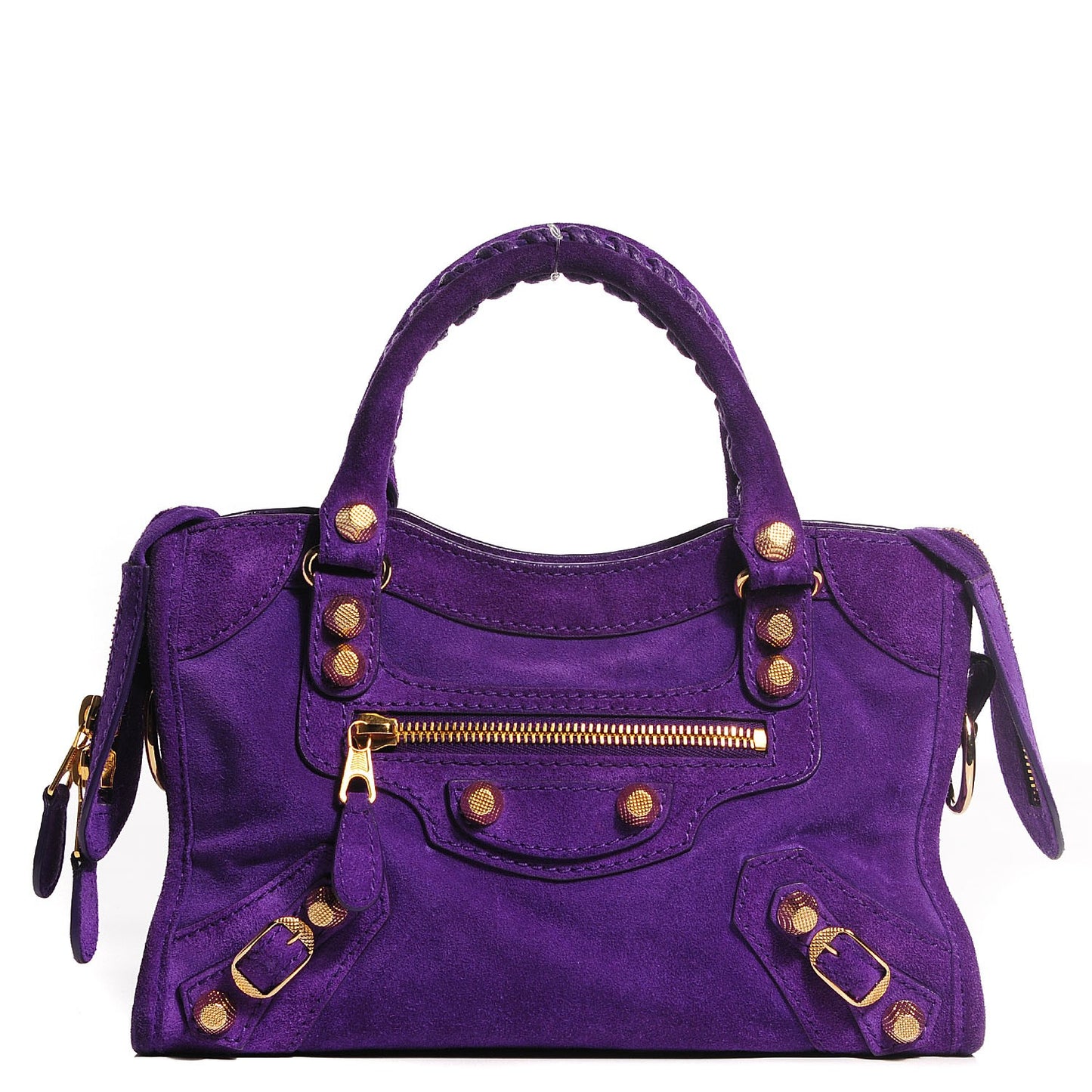 Baby Daim Suede Giant 12 Gold Hardware Mini City Ultraviolet
