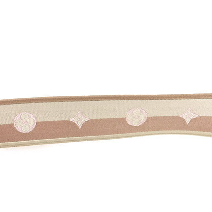 Louis Vuitton Jacquard Speedy Bandouliere 20 Shoulder Strap Beige Pink 4 of 6