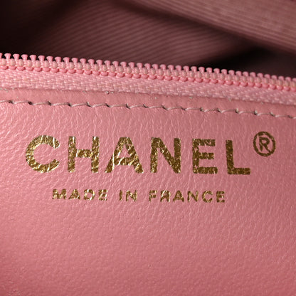 Chanel Caviar Quilted Medallion Tote Light Pink 6 of 10