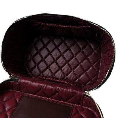 Chanel Lambskin Quilted Large Vanity Pouch Black 6 of 13