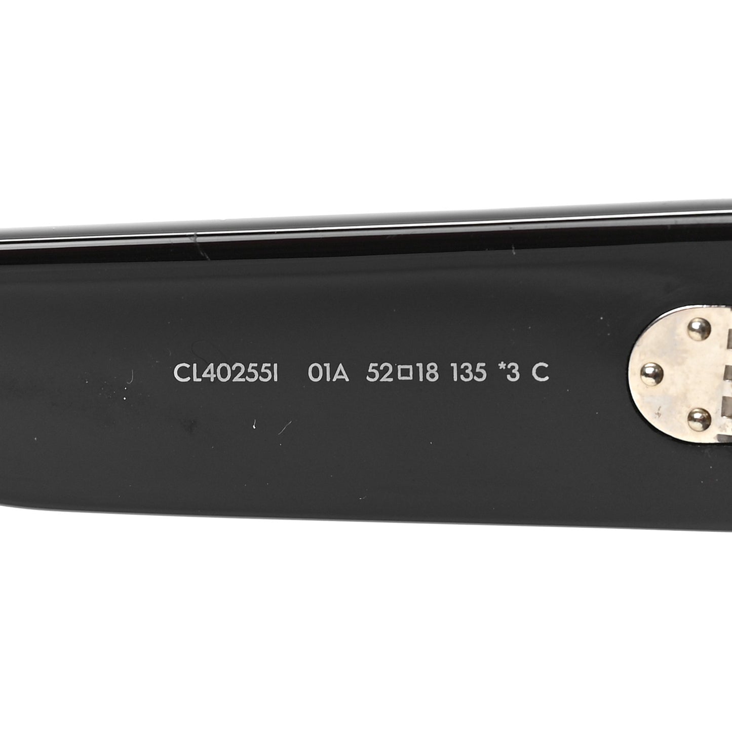 Acetate Sunglasses CL40255I Black